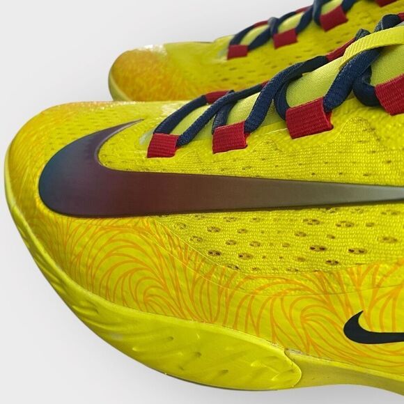 Nike Alpha Huarache Elite 4 Mid Baseball Cleats Acuna FZ3466-700 Mens size 12.5 - Picture 4 of 12